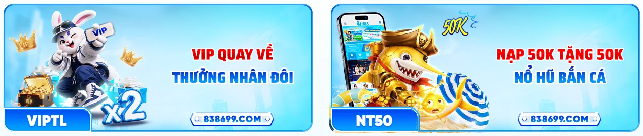 Hi88 VIP bonus and slot deposit promotion